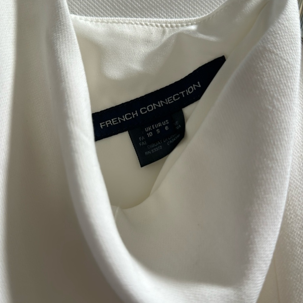 White one shouldered dress! Only worn twice and in great condition!